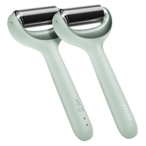 Електронний ролер для обличчя та тіла з мікроголками GESKE MicroNeedle Face&Body Roller 8в1 green HB0206 фото