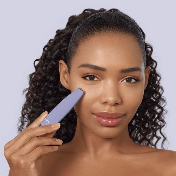 Мікрострумова ручка для підтяжки обличчя GESKE MicroCurrent Face-Lift Pen 6в1 purple HB0123 фото