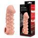Насадка на член, потовщувальна, стимулюючий рельєф, розмір L - Kokos Cock Sleeve CS 010 L SX1470 фото 2