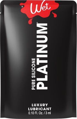 Пробник лубрикант на силіконовій основі Wet Pure Silicone Platinum (3 мл) SO9869 фото