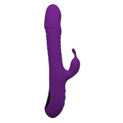 Вібратор-кролик з підігрівом і ротацією - Alive RoMAX Purple SO3978 фото