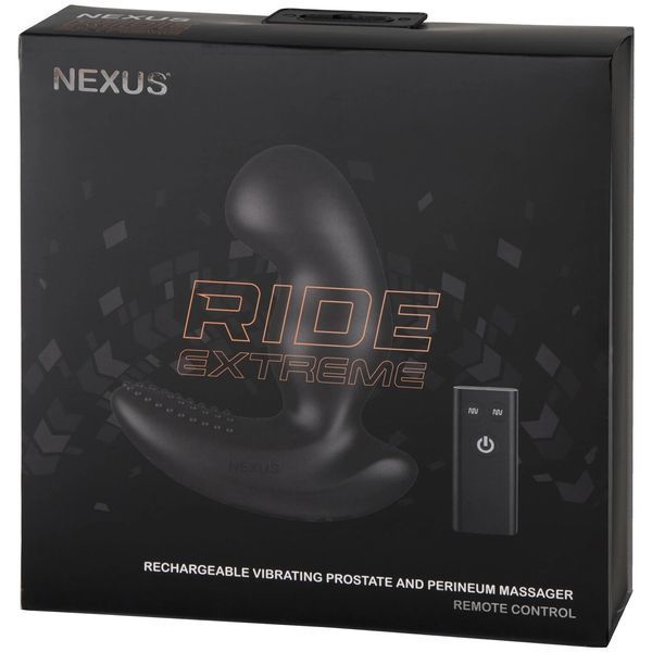 Масажер простати, 2 мотори, пульт ДУ Nexus RIDE EXTREME SO8698 фото