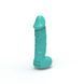 Крафтове мило-член із присоскою, натуральне, 15 см &mdash; Pure Bliss MINI Turquoise SO6359 фото 4