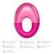 Масажер для очей GESKE Cool&Warm Eye Massager 7в1 magenta HB0311 фото 2