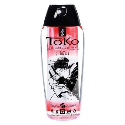 Лубрикант зі смаком Палаюча вишня, на водній основі &ndash; Shunga Toko AROMA (165 мл) SO2531 фото