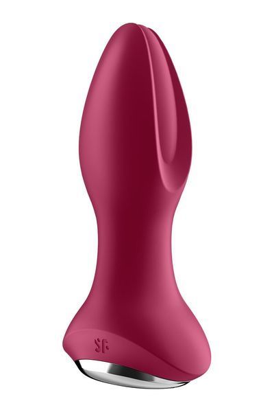 Анальна смарт вібропробка із перлинним масажем, фіолетова - Satisfyer Rotator Plug 2+ Violet SO6280 фото