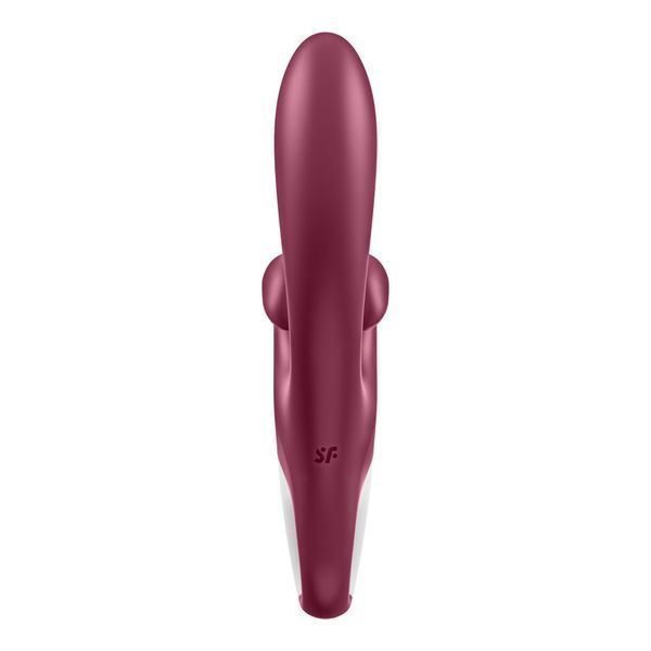Вібратор-кролик, подвійний відросток, 3 потужні мотори - Satisfyer Touch Me Red SO7776 фото