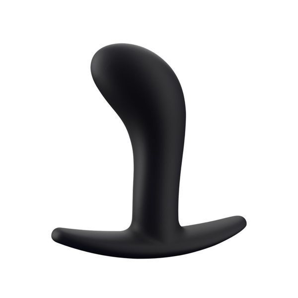 Анальна пробка, діаметр 3,5 см, тонкий обмежувач, чорна - Fun Factory BOOTIE М SX1004 фото