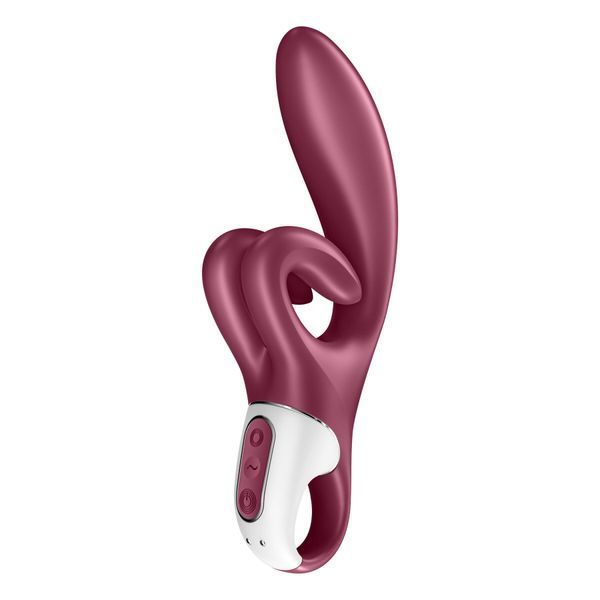Вібратор-кролик, подвійний відросток, 3 потужні мотори - Satisfyer Touch Me Red SO7776 фото