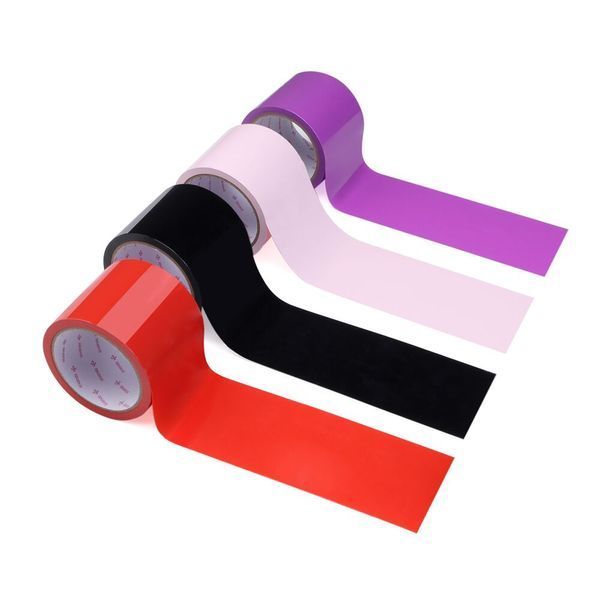 Електростатична стрічка для бондажу LOCKINK SEVANDA Electrostatic Tape - Purple Tape, 16 м SX0892 фото