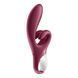 Вібратор-кролик, подвійний відросток, 3 потужні мотори - Satisfyer Touch Me Red SO7776 фото 4