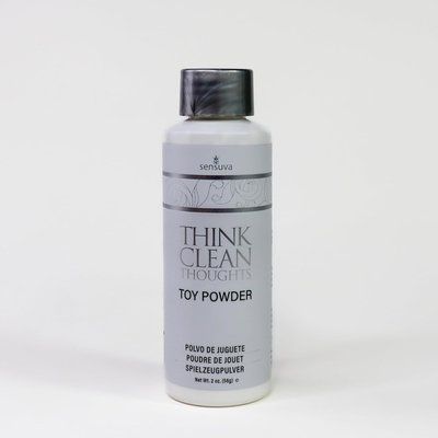 Пудра для догляду за іграшками - Sensuva Think Clean Thoughts Toy Powder (56 г) SO4467 фото