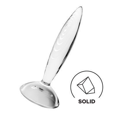 Скляна анальна пробка Satisfyer Sparkling Crystal SO8788 фото