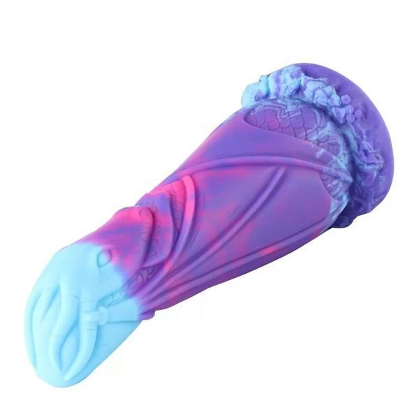 Фалоімітатор для секс-машин Hismith 7.48" Silicone Dildo HSA139 Monster Series SO9969 фото