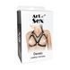 Портупея жіноча з шипами Art of Sex - Demia Leather harness, Чорна XS-M SO8305 фото 2