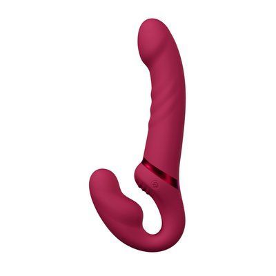 Безремневий страпон Lovense Lapis vibrating strapless strap-on SO8793 фото