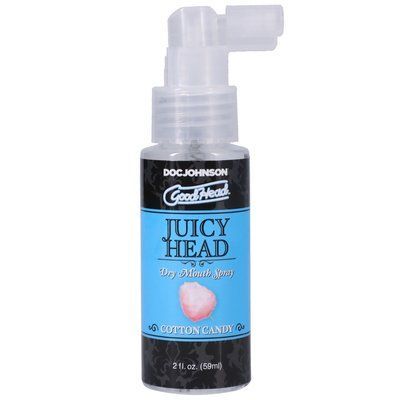 Зволожувальний спрей оральний зі смаком Солодкої вати - Doc Johnson GoodHead Juicy Head Dry Mouth Spray Cotton Candy 59мл SO6070 фото