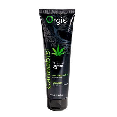 Лубрикант зі смаком Конопля, на водній основі &ndash; Orgie Lube Tube Cannabis (100 мл) SX1511 фото