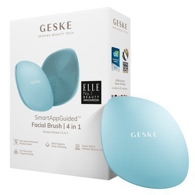 Щітка для обличчя GESKE Facial Brush 4в1 turquoise HB0048 фото