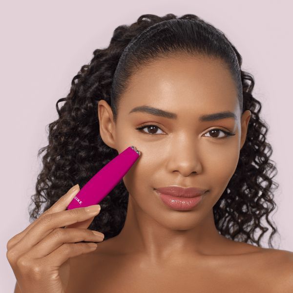 Мікрострумова ручка для підтяжки обличчя GESKE MicroCurrent Face-Lift Pen 6в1 magenta HB0120 фото