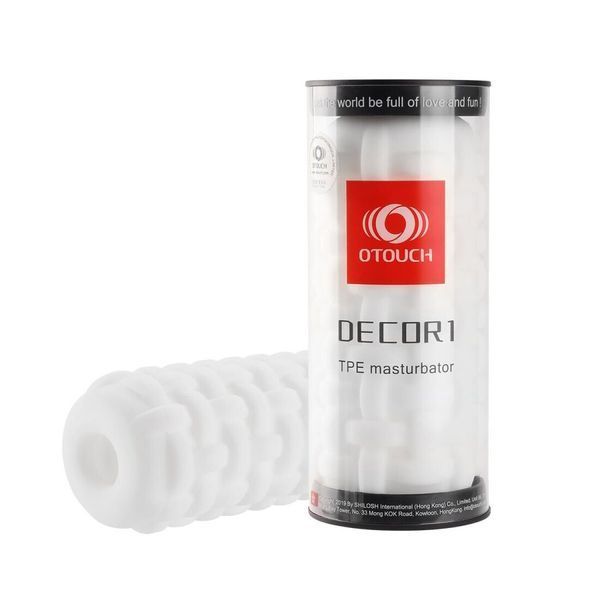 Мастурбатор Otouch DECOR 1-A, потовщений TPE, ефект всмоктування, спіральні виступи SO9374 фото