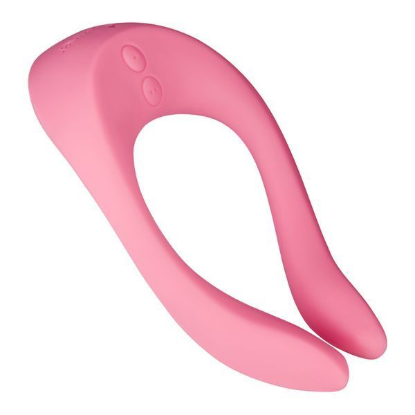 Вібратор для пар, 3 незалежні мотори, багатофункціональний - Satisfyer Endless Joy Pink SO2306 фото
