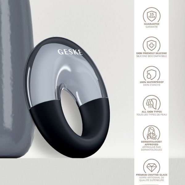 Масажер для очей GESKE Cool&Warm Eye Massager 7в1 black HB0308 фото