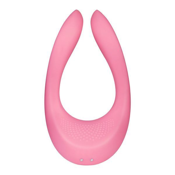 Вібратор для пар, 3 незалежні мотори, багатофункціональний - Satisfyer Endless Joy Pink SO2306 фото