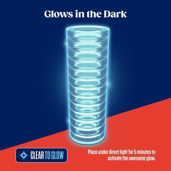 Мастурбатор, що світиться у темряві Rize by Blush Ribz Glow in the Dark Masturbator Clear SO8831 фото