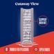 Мастурбатор, що світиться у темряві Rize by Blush Ribz Glow in the Dark Masturbator Clear SO8831 фото 7