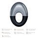 Масажер для очей GESKE Cool&Warm Eye Massager 7в1 black HB0308 фото 2