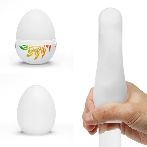 Мастурбатор-яйце Tenga Egg Shiny II Pride Edition, щільний TPE, пробник лубриканту 5 мл, лімітована серія SX1013 фото