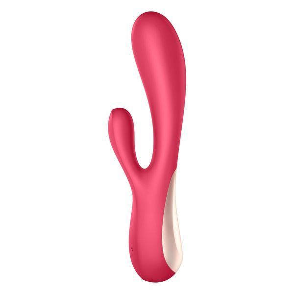 Смарт вібратор-кролик, 2 мотори, керування через інтернет - Satisfyer Mono Flex Red SO3900 фото