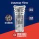 Мастурбатор-ротик, що світиться у темряві Rize by Blush Luz Glow in the Dark Masturbator Clear SO8833 фото 9