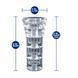 Мастурбатор-ротик, що світиться у темряві Rize by Blush Luz Glow in the Dark Masturbator Clear SO8833 фото 4