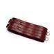 Шкіряний пояс для бондажу Liebe Seele Wine Red Waist Cuff, розмір M SO9461 фото 2