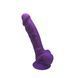 Фалоімітатор, двошаровий, силікон + Silexpan, діаметр 3,8 см - SilexD Johnny Purple (MODEL 1 size 7in) SO8210 фото 1