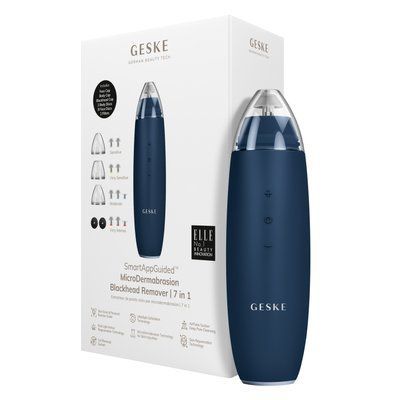 Мікродермабразійний пристрій для видалення чорних цяток GESKE MicroDermabrasion Blackhead Remover 7в1 midnight HB0570 фото