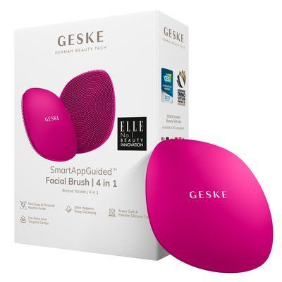 Щітка для обличчя GESKE Facial Brush 4в1 magenta HB0043 фото