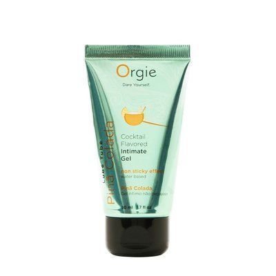Лубрикант зі смаком коктейлю Піна Колада, на водній основі &ndash; Orgie Lube Tube Pina Colada (50 мл) SX1516 фото