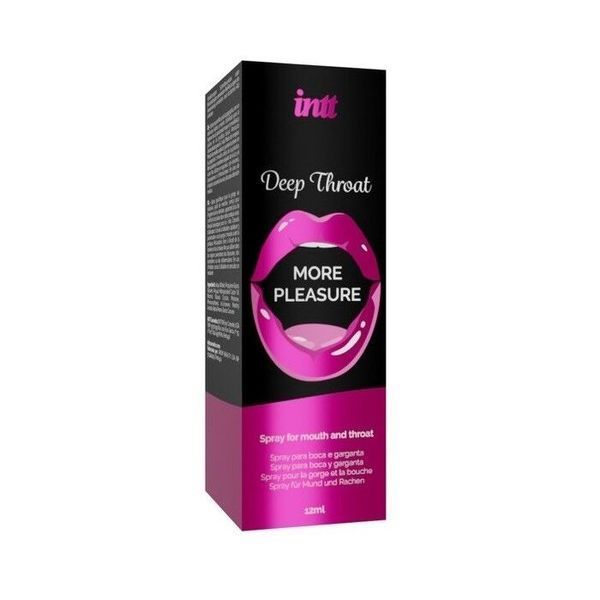 Спрей для глибокого мінету зі смаком М'яти - Intt Deep Throat Oral Spray (12 мл) SO4896 фото