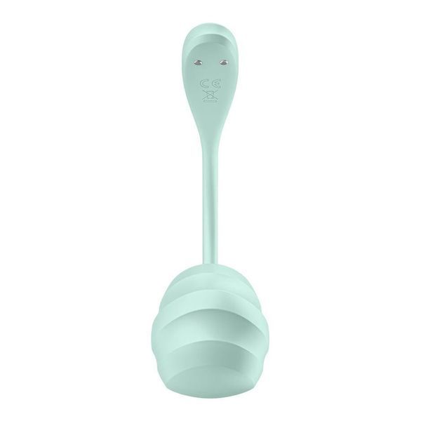 Віброяйце Satisfyer Smooth Petal Connect App Mint SX0666 фото