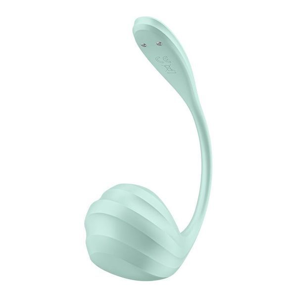 Віброяйце Satisfyer Smooth Petal Connect App Mint SX0666 фото