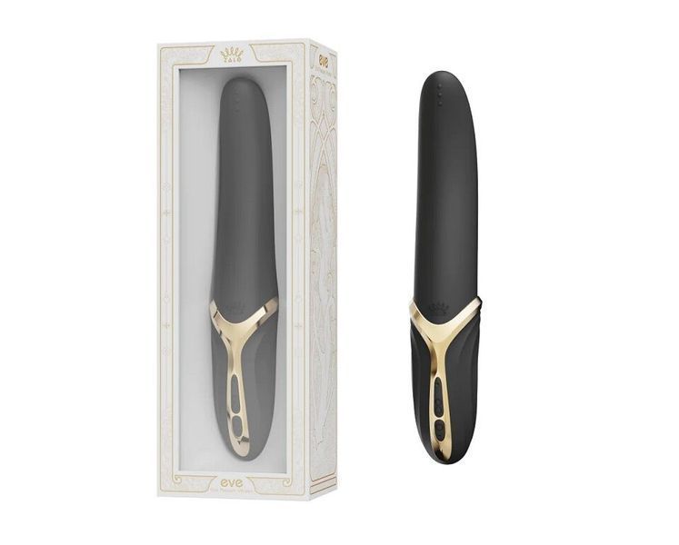 Вибратор Zalo - EVE Obsidian Black SO9550 фото
