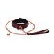 Нашийник з повідцем Liebe Seele Wine Red Curved Collar SO9463 фото 8