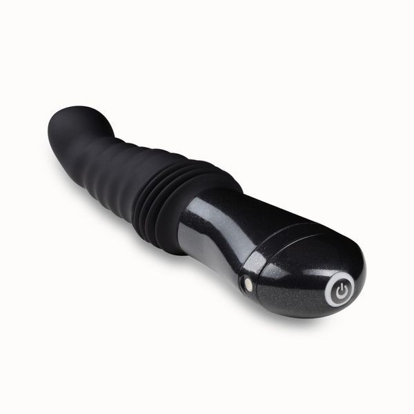 Пульсатор для точки G Temptasia by Blush Lazarus Thrusting Dildo Black (діаметр 3,8 см) SO8836 фото