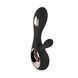 Вібратор-кролик LELO Soraya Wave Black, манливі рухи стовбура SO8112 фото 8
