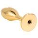Металева анальна пробка Кролячий хвіст LOCKINK SEVANDA White Bunny-Tail Anal Rose-shape Plug SX0867 фото 5