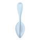 Віброяйце Satisfyer Smooth Petal Connect App Light Blue SX0667 фото 5