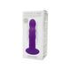 Двошаровий ділдо з вібрацією Adrien Lastic Hitsens 3 Purple, відмінно для страпона, діаметр 4 см, до SO5053 фото 3